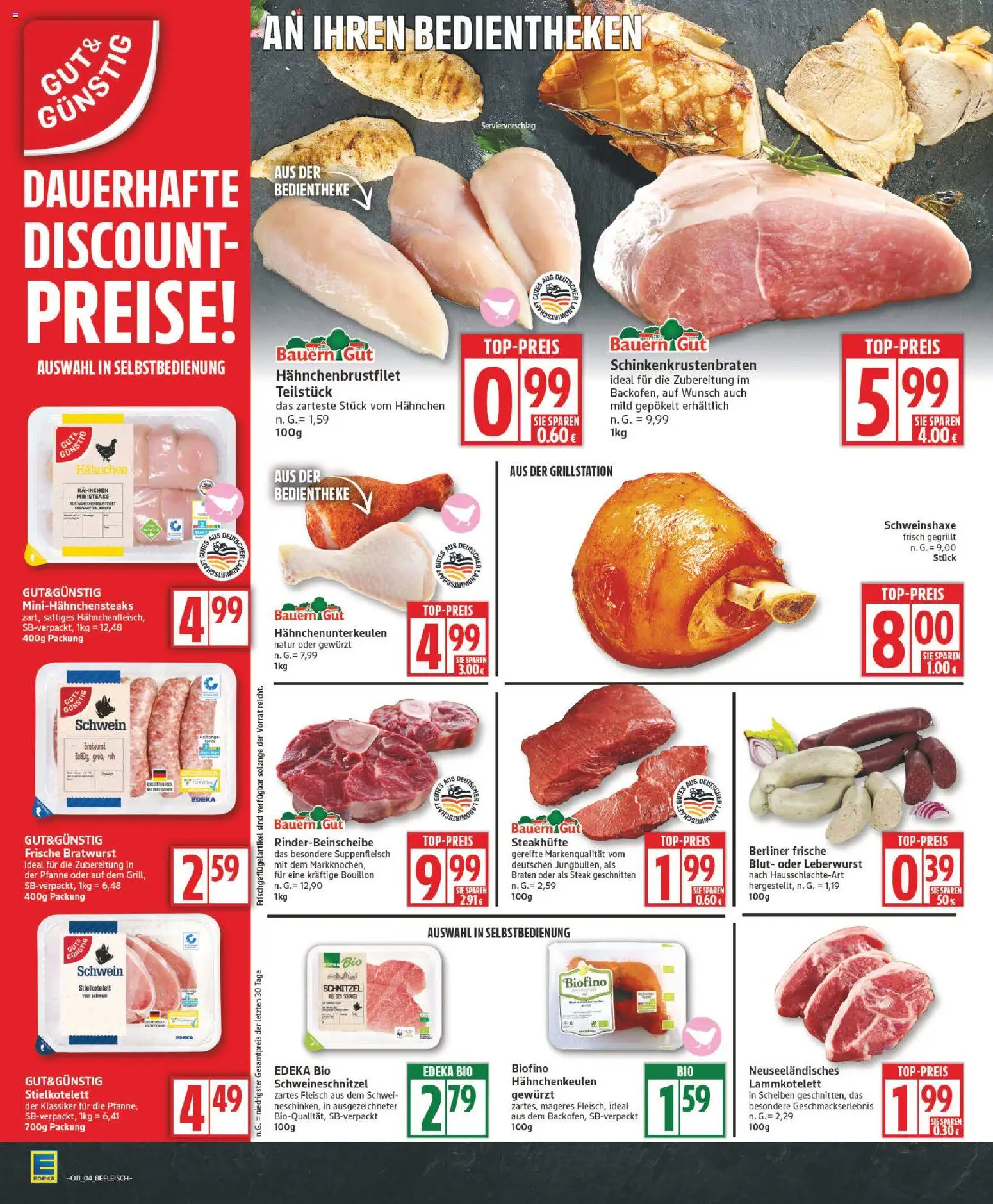 Edeka Prospekt 	 - Seite 4 - gültig ab 09.03.2026