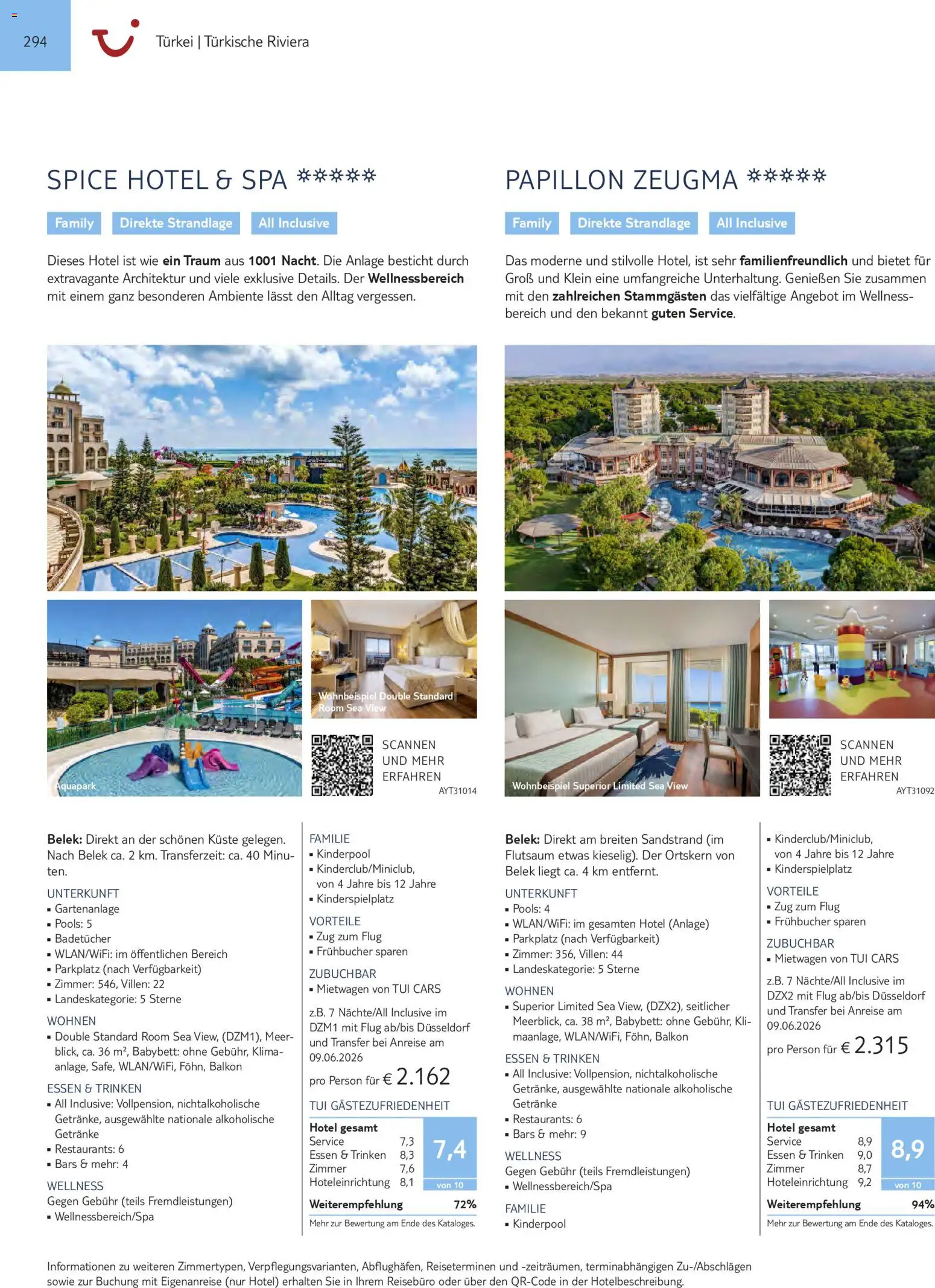 Aida  Südeuropa & Nordafrika 2026/27 - Seite 294 - gültig ab 01.01.2026