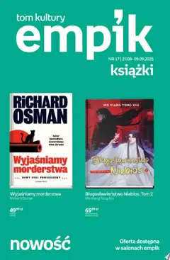 Podgląd Empik promocje - Tom kultury Książki ważny od 27.08.2025