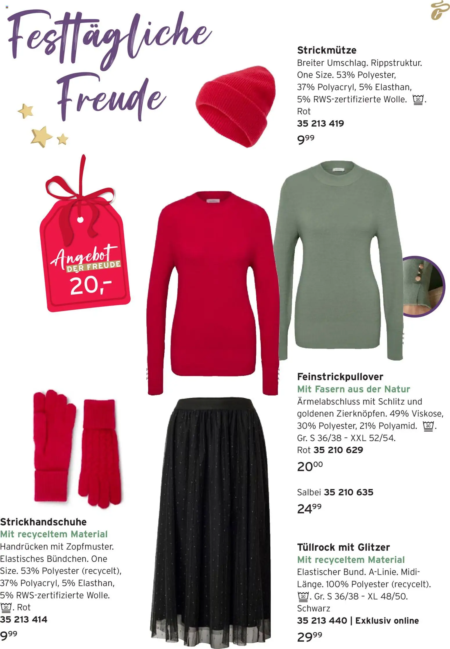 Prospekt Tchibo Festliche Looks  - Seite 3 - gültig ab 19.11.2025