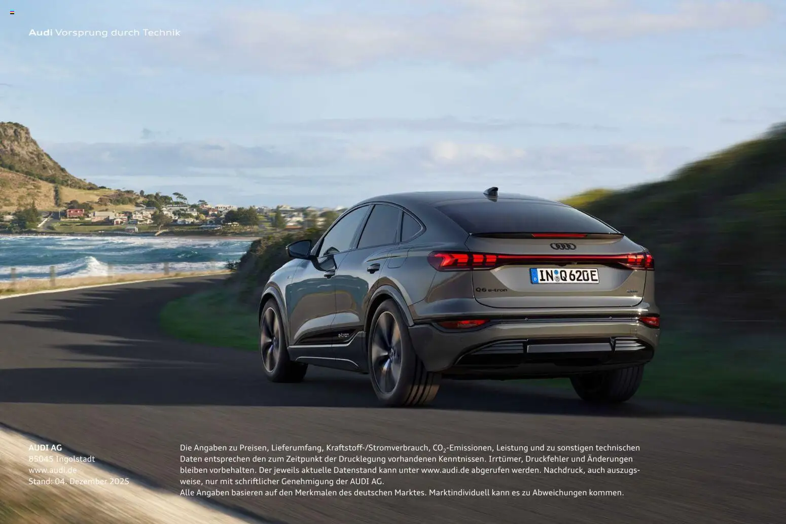 Audi Prospekt 	 - Seite 164 - gültig ab 28.10.2025