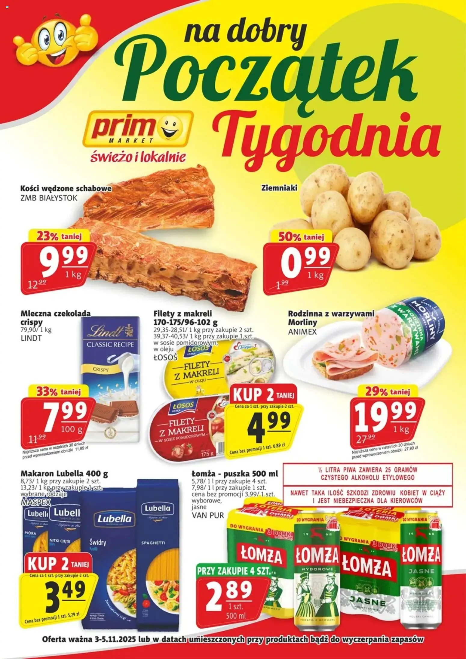 Prim Market Gazetka - Na dobry początek tygodnia - strona 1- ważny od 03.11.2025
