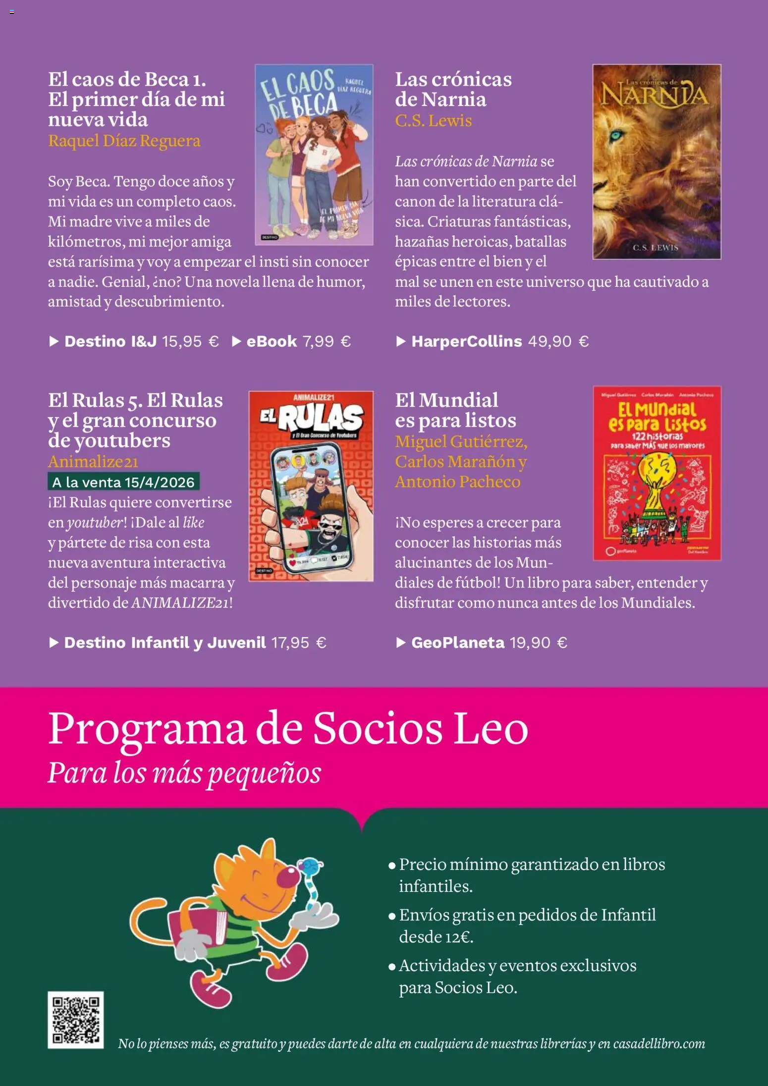 Casa del libro folleto - Página de 27 - Válido desde 01/04/2026