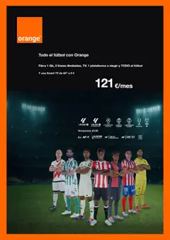 Vista previa del folleto Orange ofertas válido desde 25/08/2025
