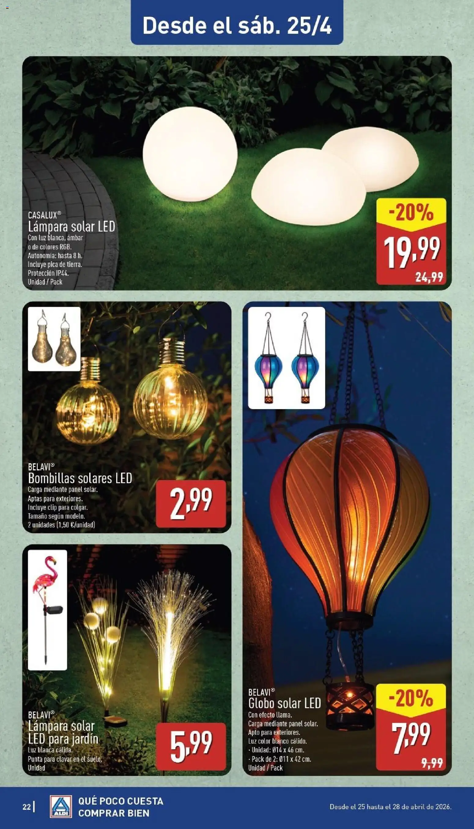 Aldi folleto Península - Página de 22 - Válido desde 20/04/2026