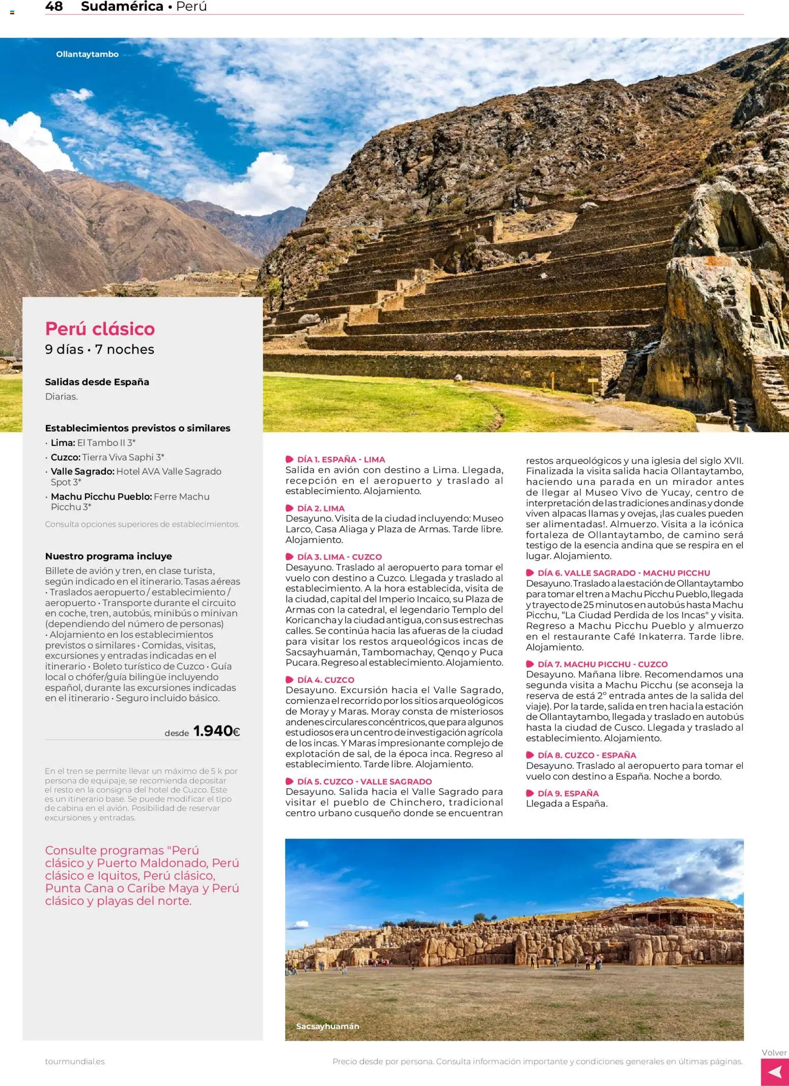 Viajes El Corte Inglés Centroamérica y Sudamérica - Página de 47 - Válido desde 01/01/2026