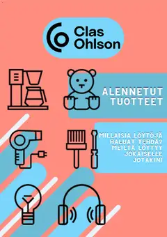 Esikatselu Clas Ohlson tarjoukset voimassa alkaen 06/01/2026