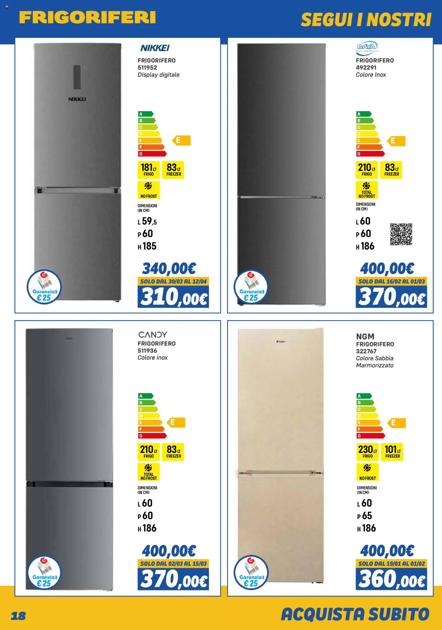 Orizzonte Elettrodomestici catalogo - pagina 18 - valido dal 01/11/2025