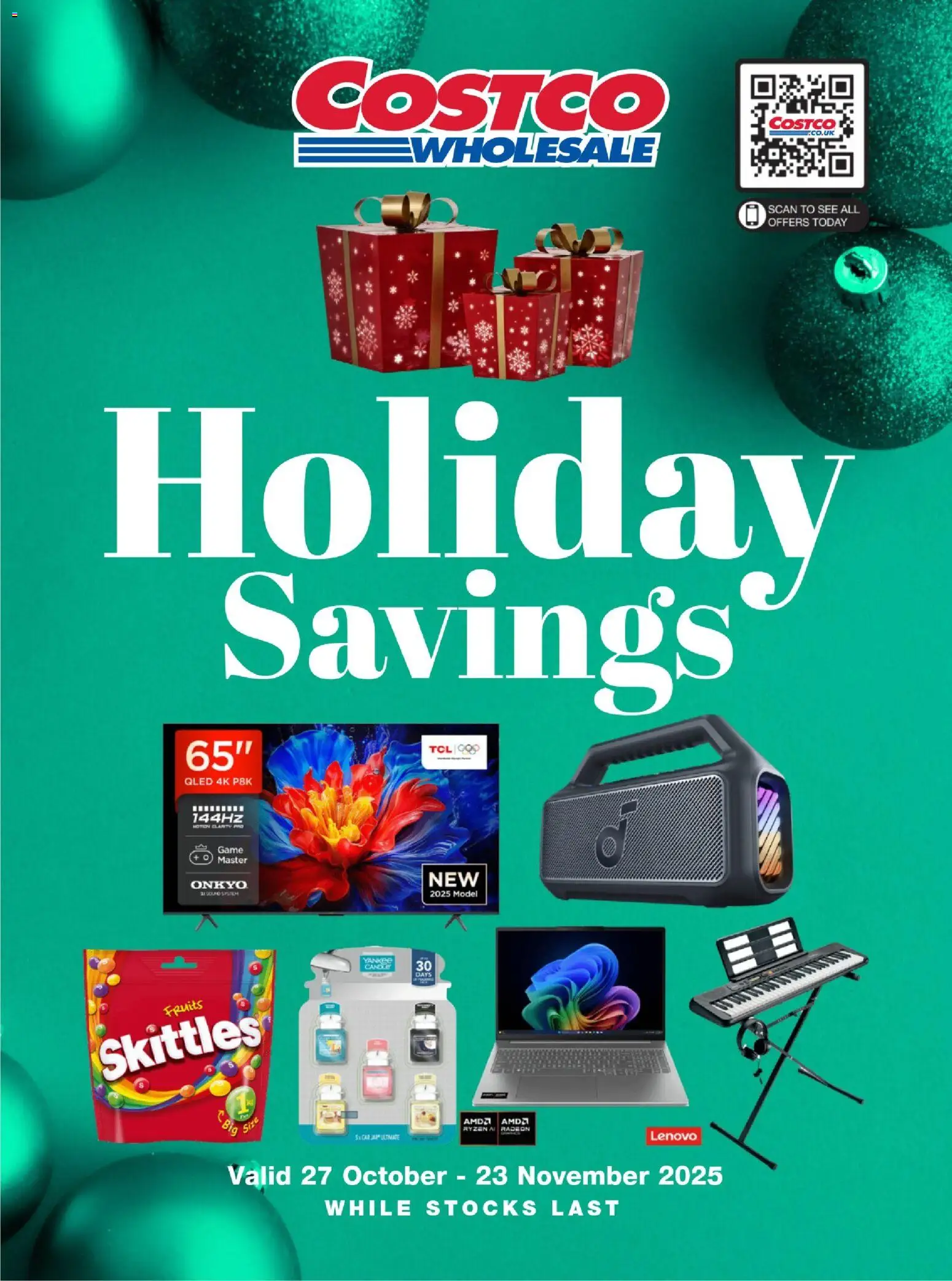 Costco - Holiday Savings - page 1- valid from 27/10/2025
