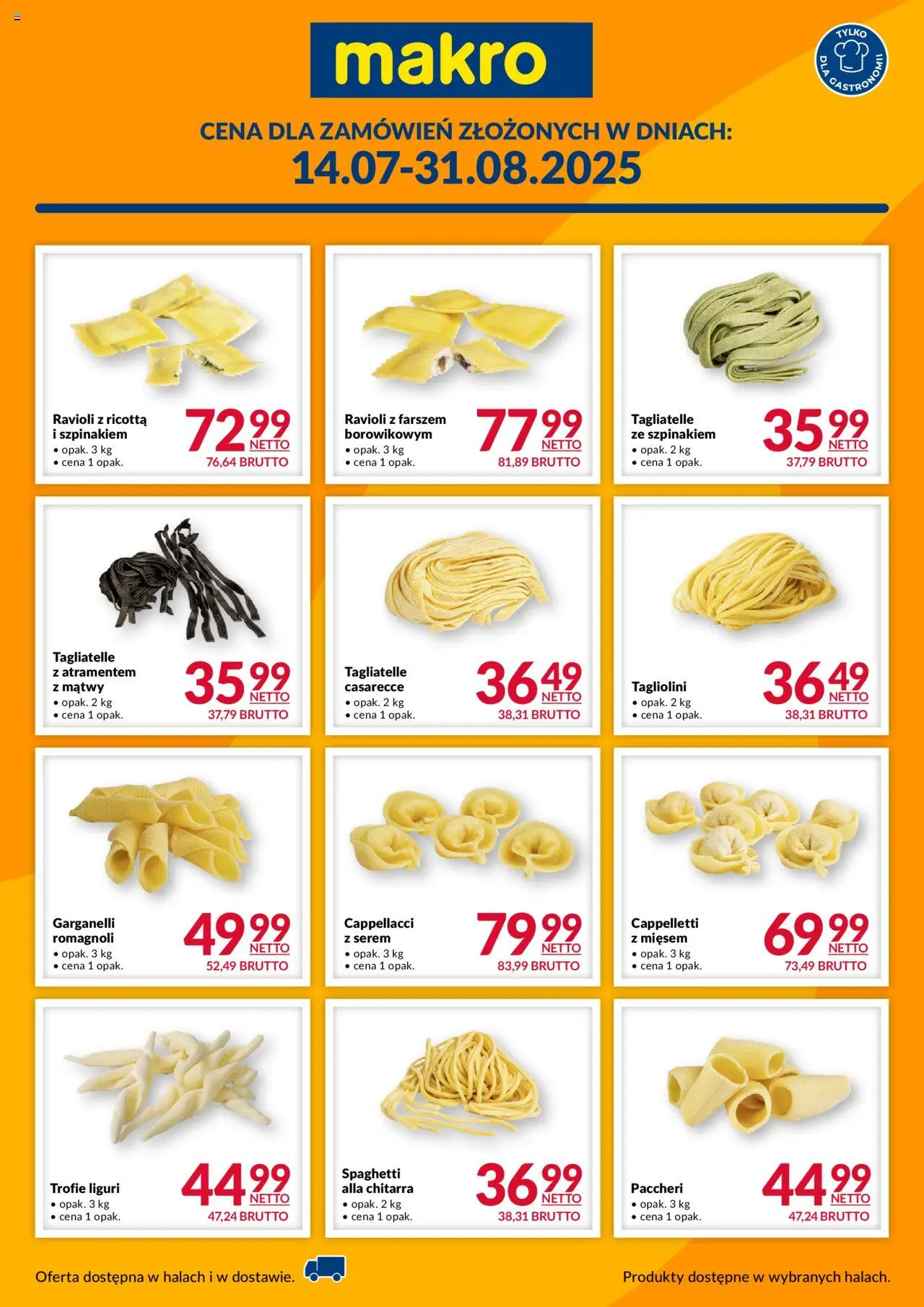 Makro Gazetka - La Pasta - strona 1- ważny od 14.07.2025