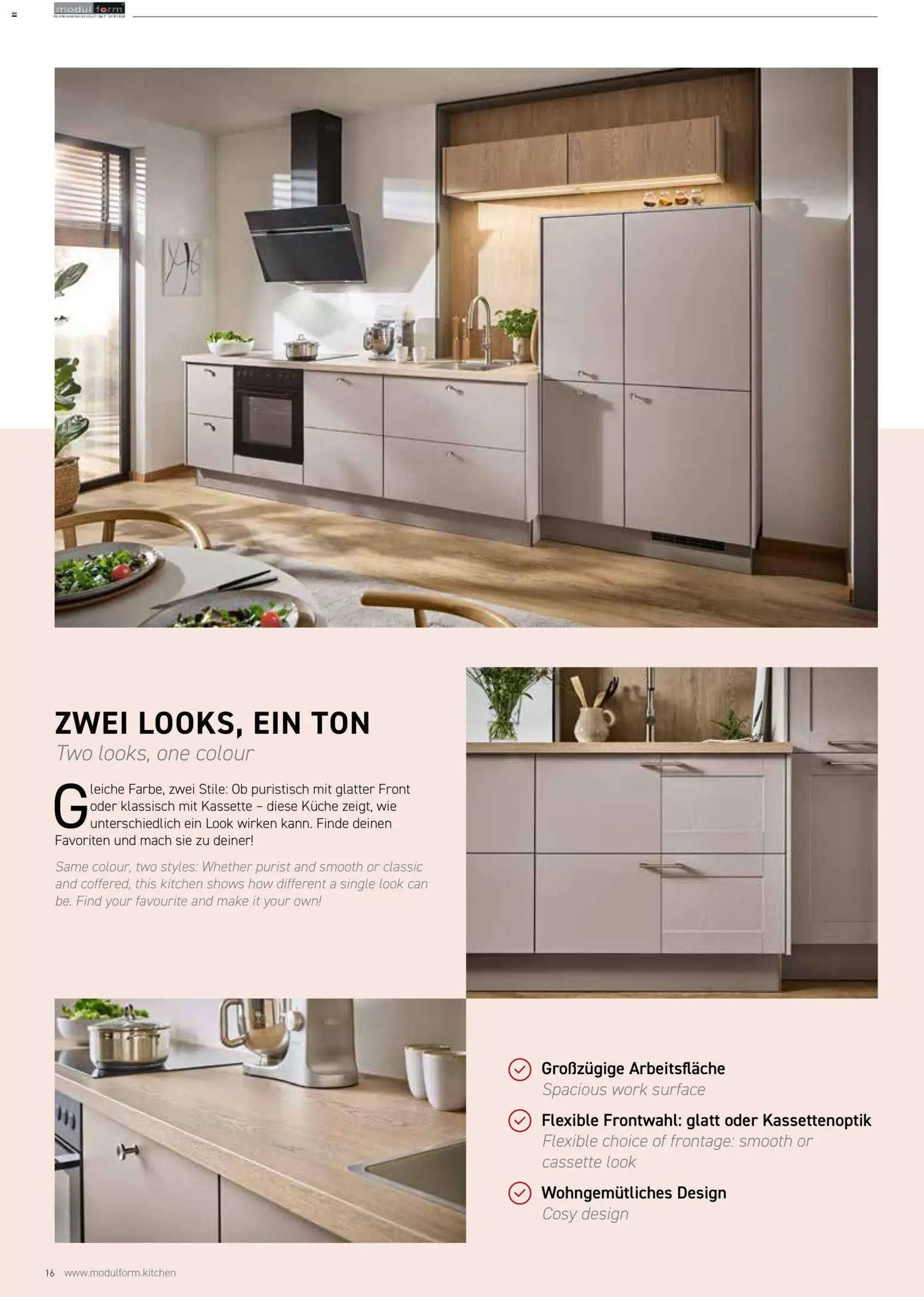 Ostermann Modulform Küchenprospekt 2026 - Seite 16 - gültig ab 01.01.2026
