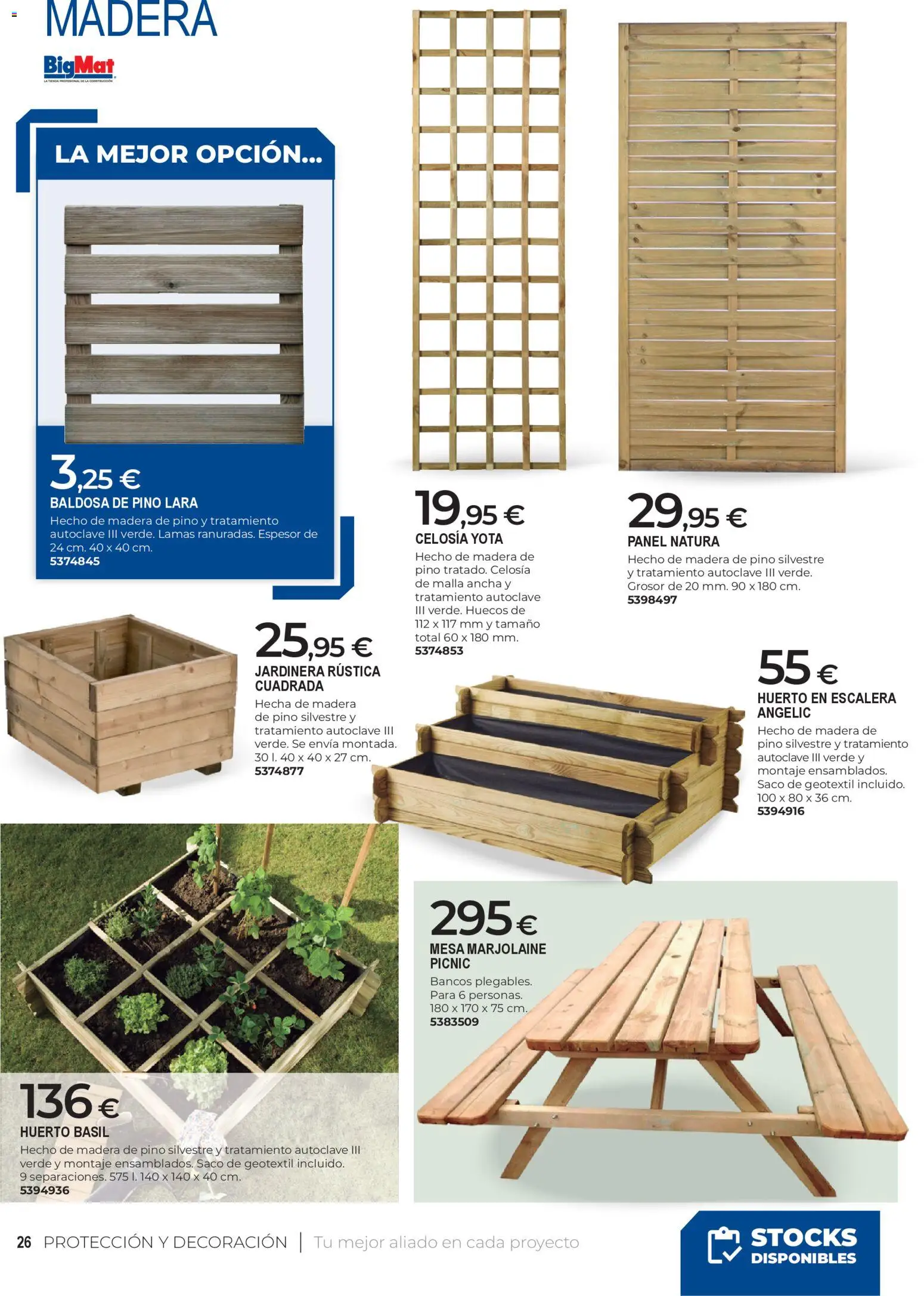 BigMat - Jardin y Piscinas 2026 - Página de 26 - Válido desde 23/03/2026