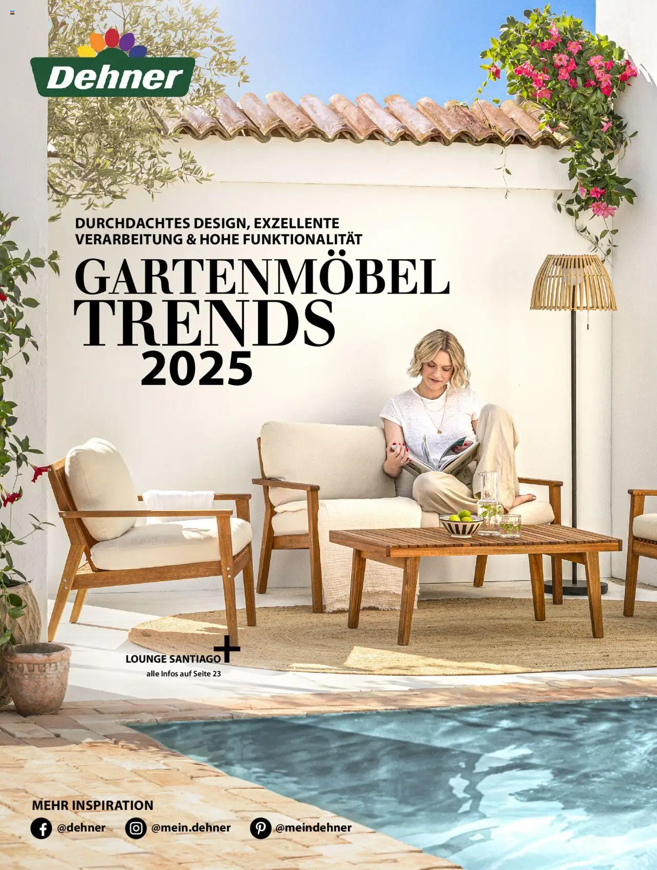 Dehner Gartenmöbel Trends 2025 - Seite 1- gültig ab 20.01.2025