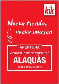 Vista previa del folleto KIK - folleto válido desde 01/09/2025