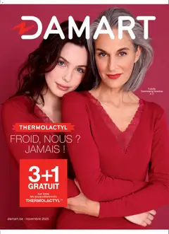 Damart folder / publicité geldig vanaf 26/11/2025