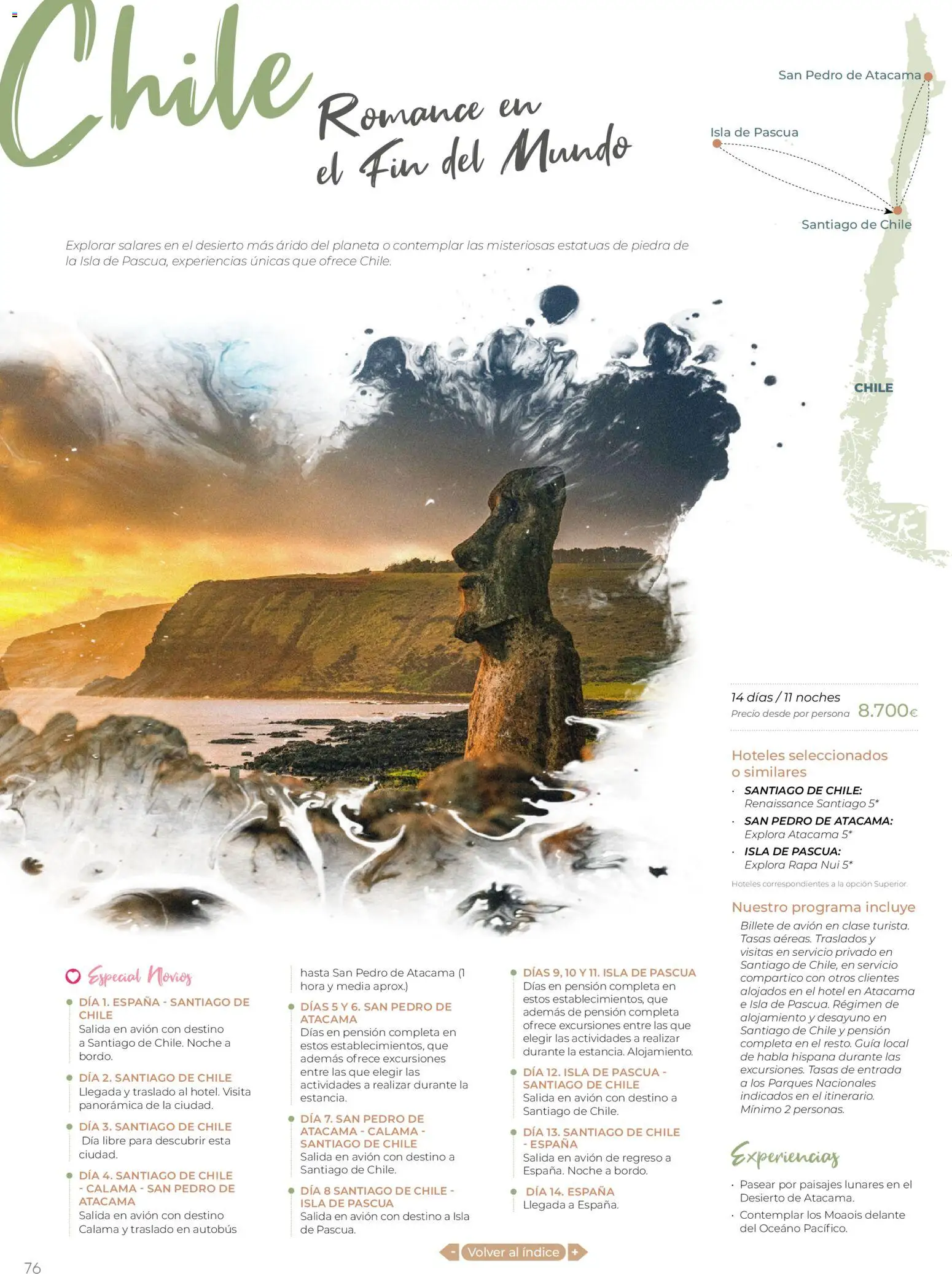 Viajes El Corte Inglés - Catálogo Tourmundial Premium - Página de 78 - Válido desde 01/01/2026