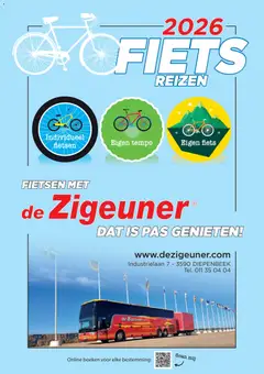 De Zigeuner folder geldig vanaf 17/11/2025