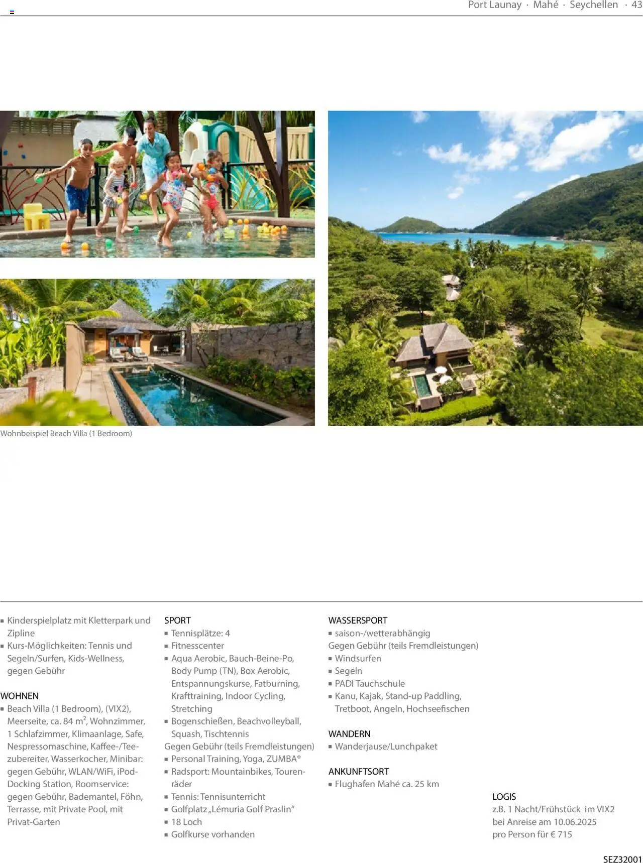 TUI airtours Katalog  Familie 2025 - Seite 43 - gültig ab 01.11.2024