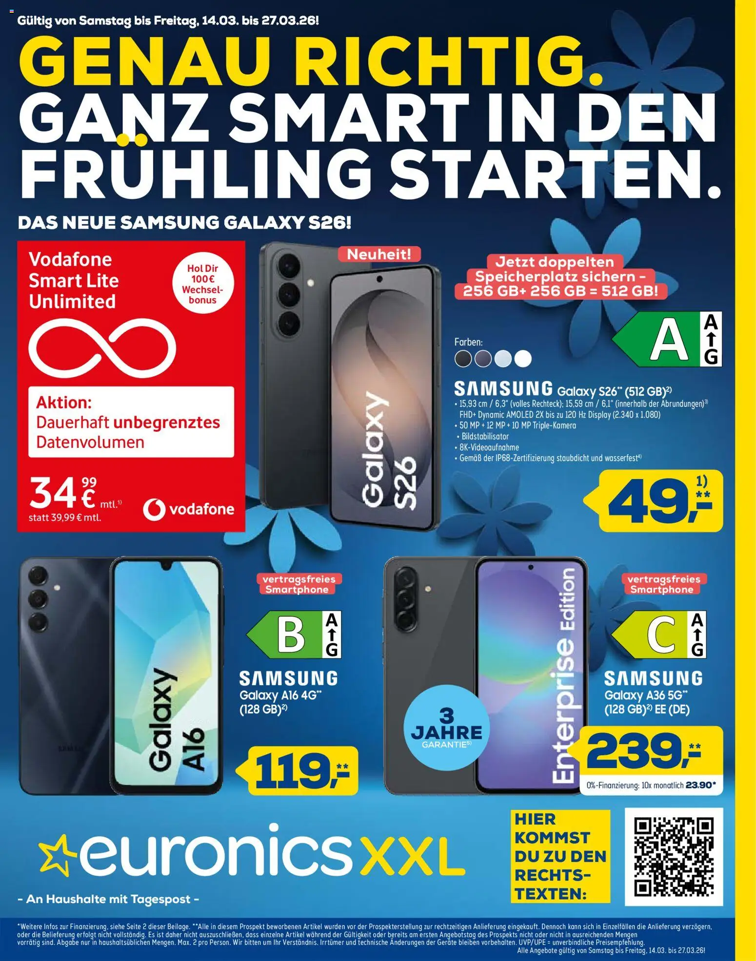 Euronics Prospekt 	 - Seite 1 - gültig ab 14.03.2026