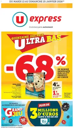Aperçu U Express - Les prix bas de la semaine valable à partir du 13/01/2026