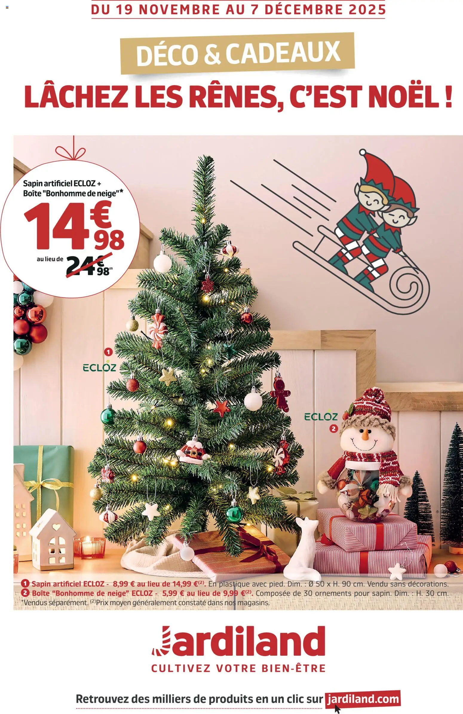 Jardiland catalogue - page 1 - valable à partir du 19/11/2025