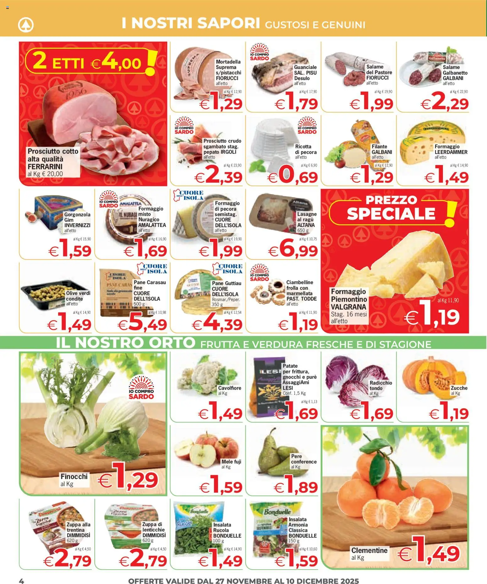 Despar Sardegna catalogo - pagina 4 - valido dal 27/11/2025