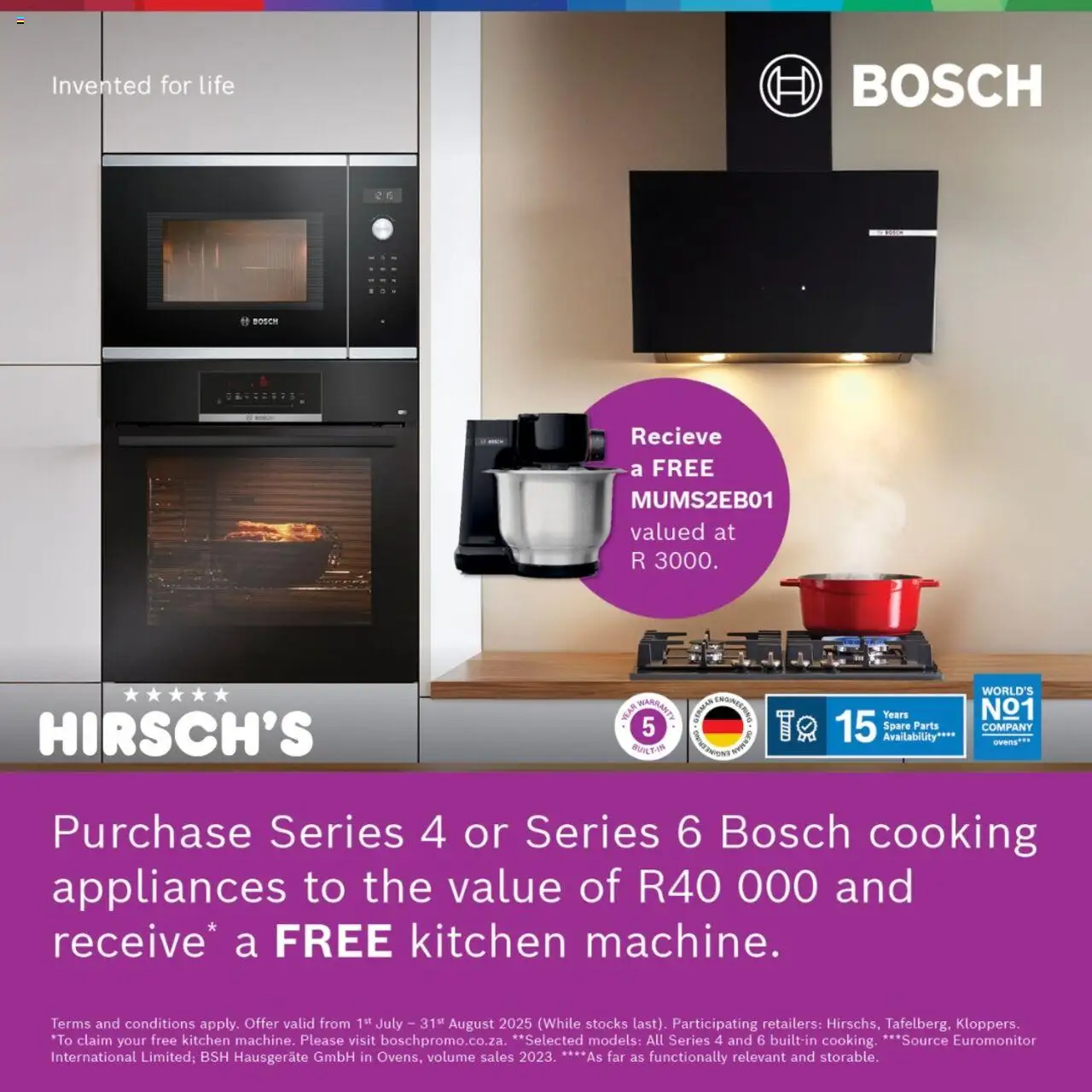 Hirsch's Cook up a storm with Bosch! - page 1- valid from 01/07/2025
