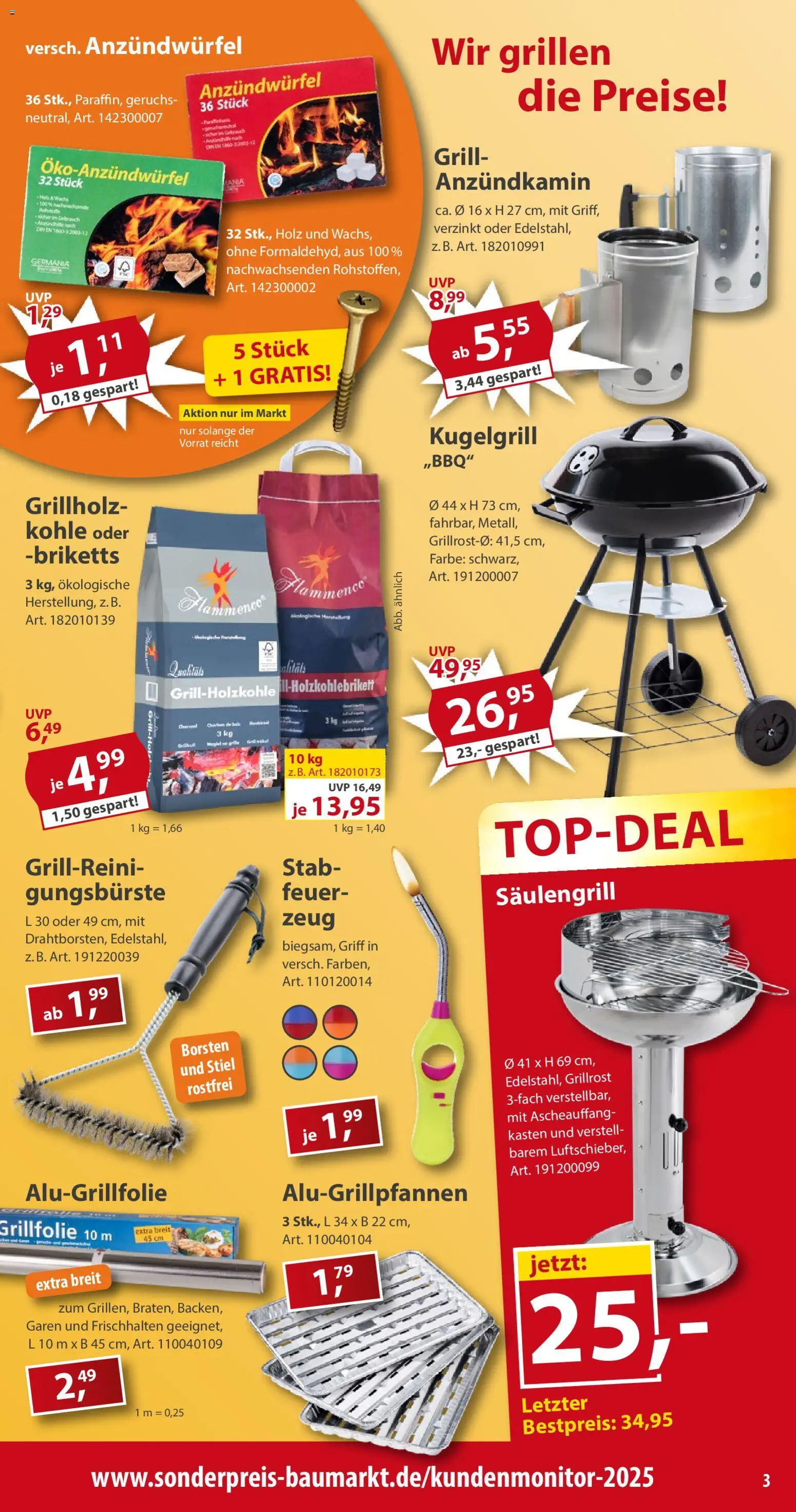 Sonderpreis Baumarkt Prospekt 	 - Seite 3 - gültig ab 07.03.2026