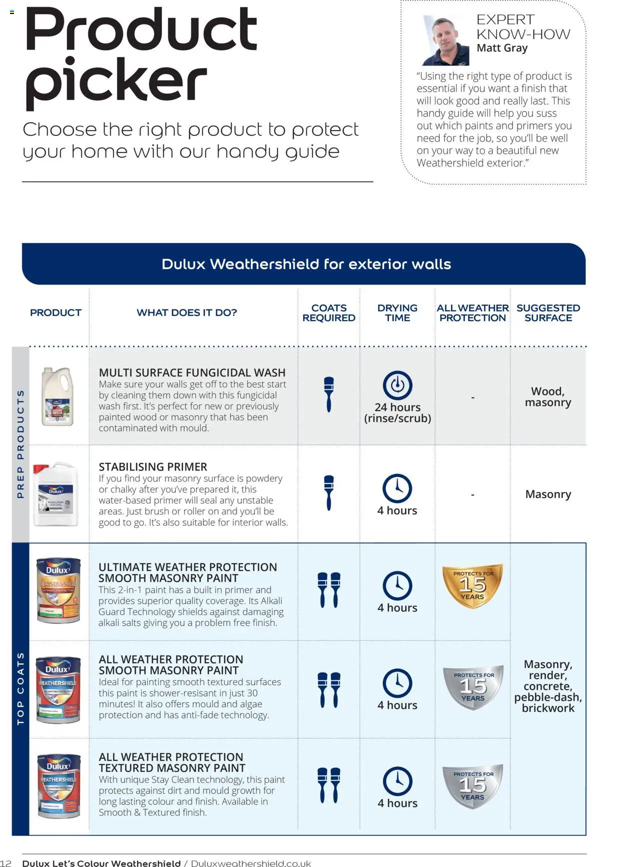 B&Q - Dulux Weathershield - page 12- valid from 23/05/2025