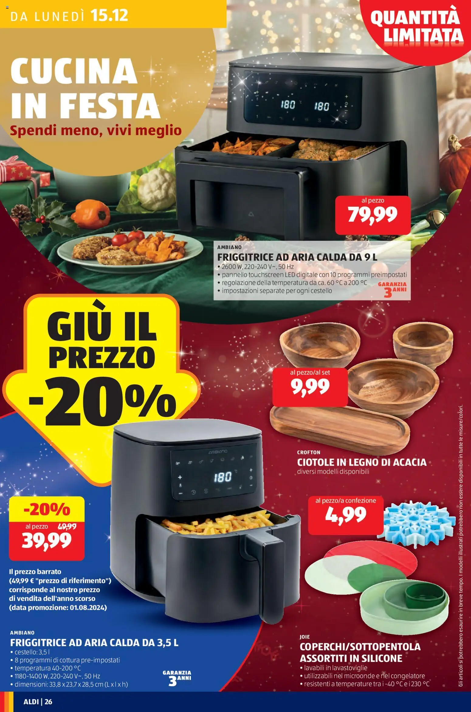 Volantino Aldi	 - pagina 26 - valido dal 15/12/2025
