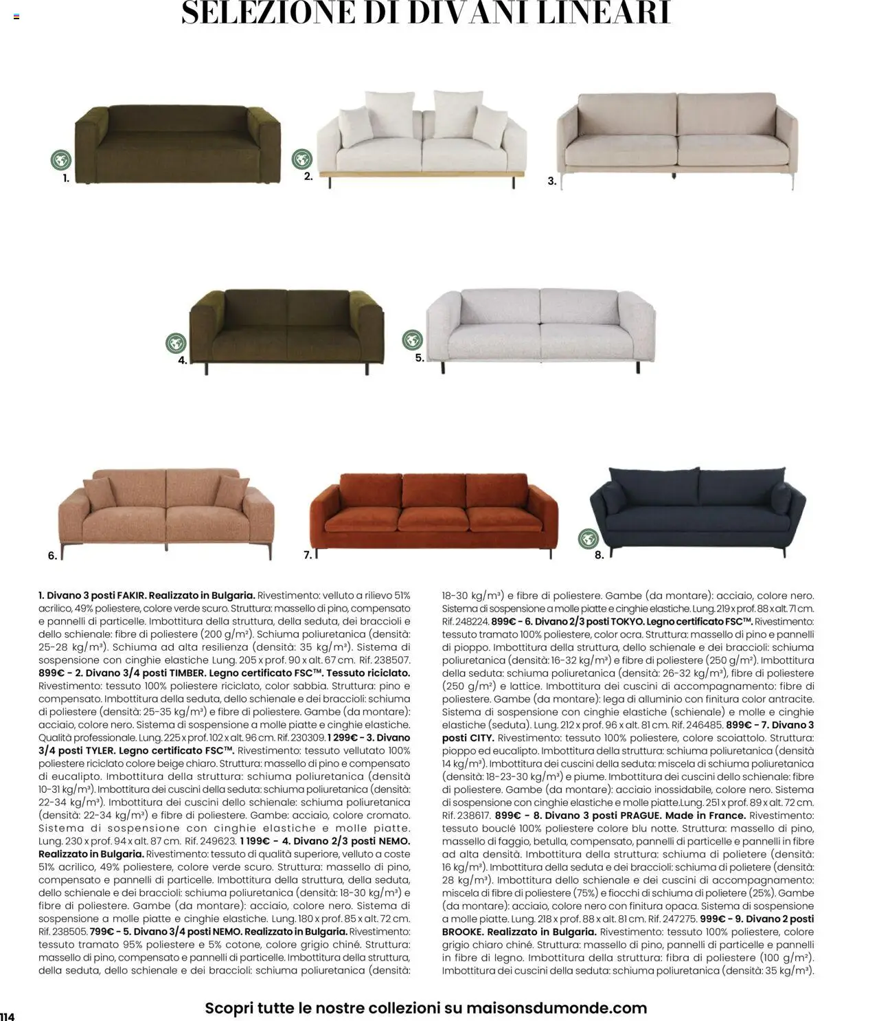 Volantino Maisons du Monde	 - pagina 114 - valido dal 27/08/2025