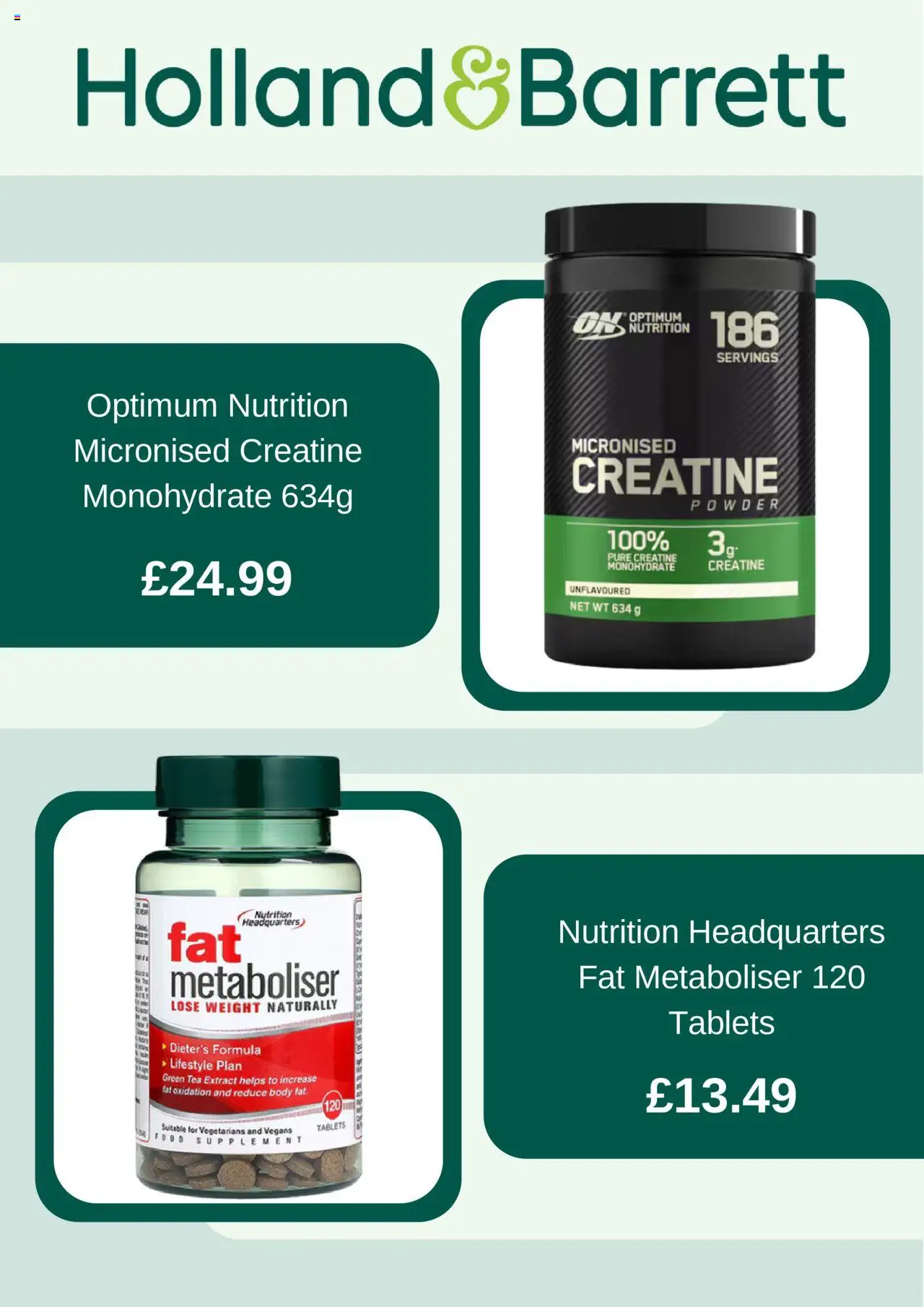 Holland & Barrett - Offers - page 4- valid from 18/07/2025