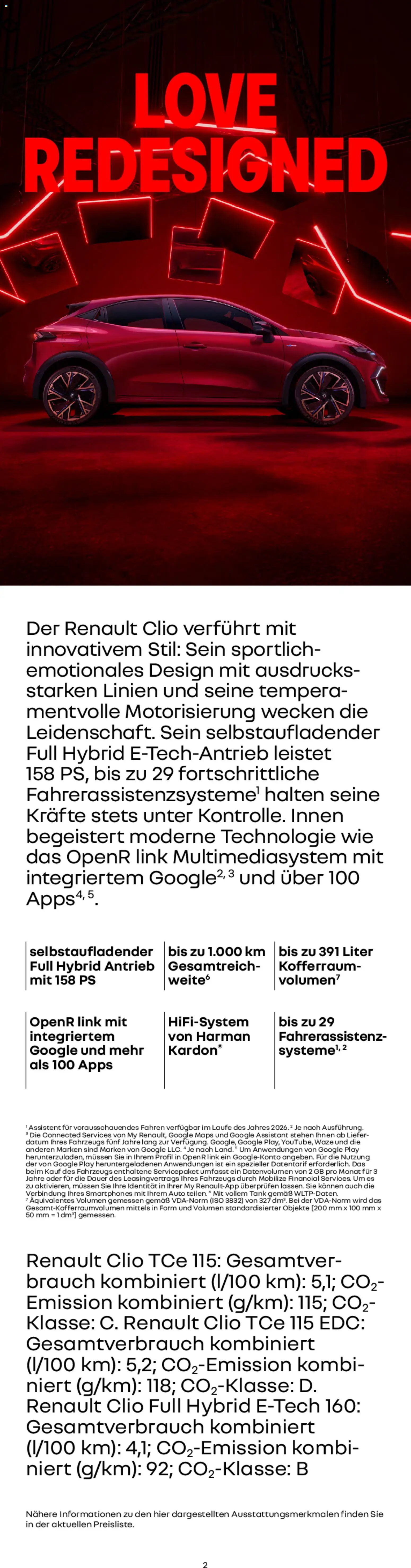 Renault Neuer Clio - Seite 2 - gültig ab 01.10.2025