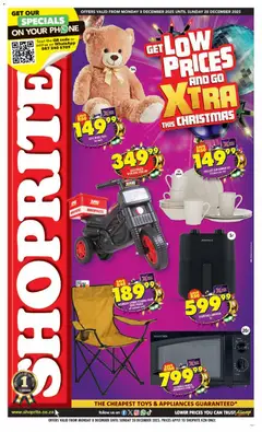 Preview Shoprite - Xtra Christmas Favourites valid from 08/12/2025