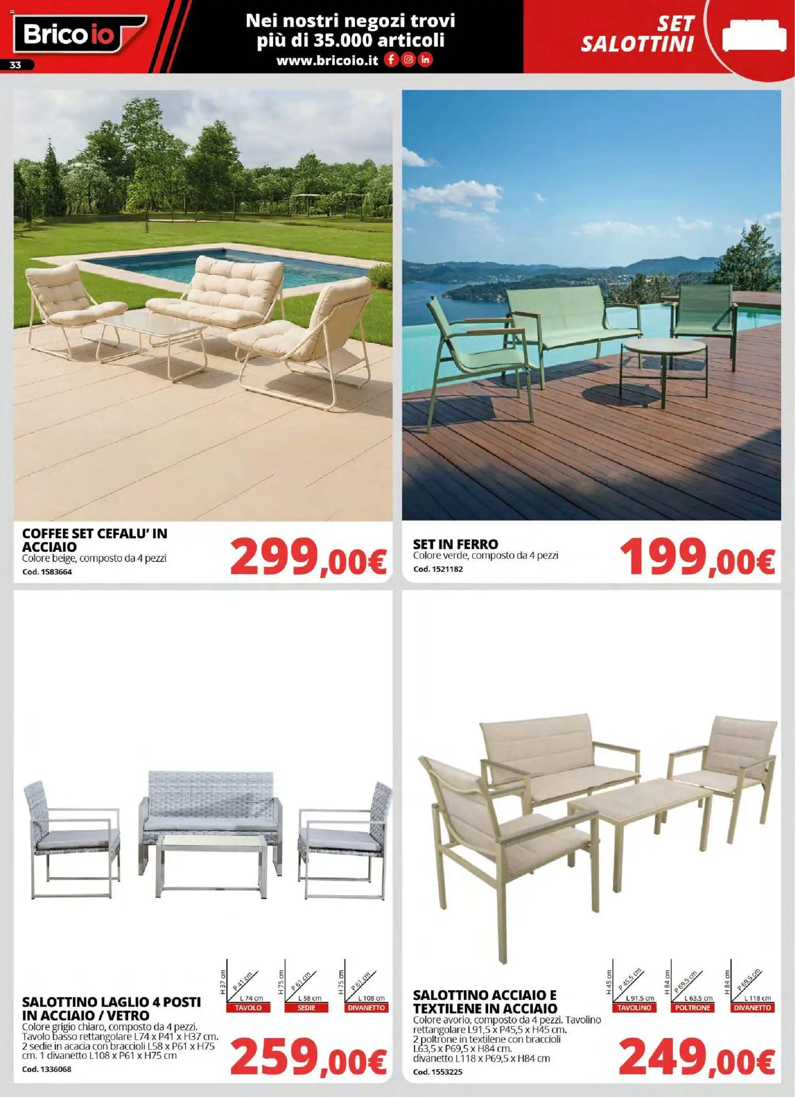 Brico io volantino - pagina 33 - valido dal 30/03/2026