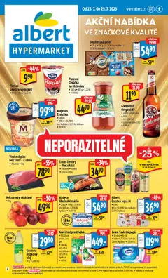 Náhled Albert leták - Hypermarket platný od 23.07.2025