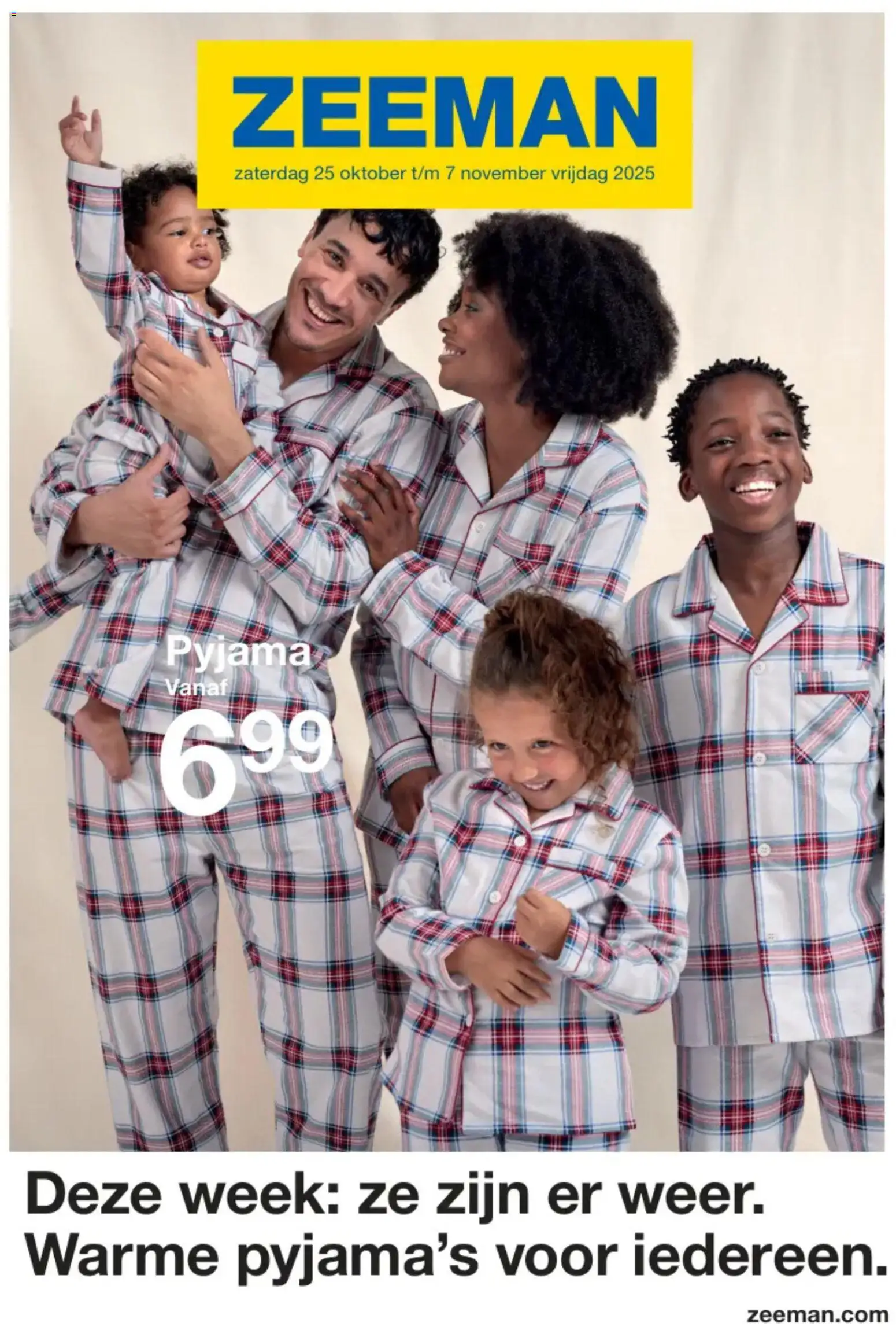 Zeeman folder - pagina 1- geldig vanaf 25/10/2025