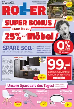 Vorschau Roller Prospekt 	 gültig ab 26.04.2026