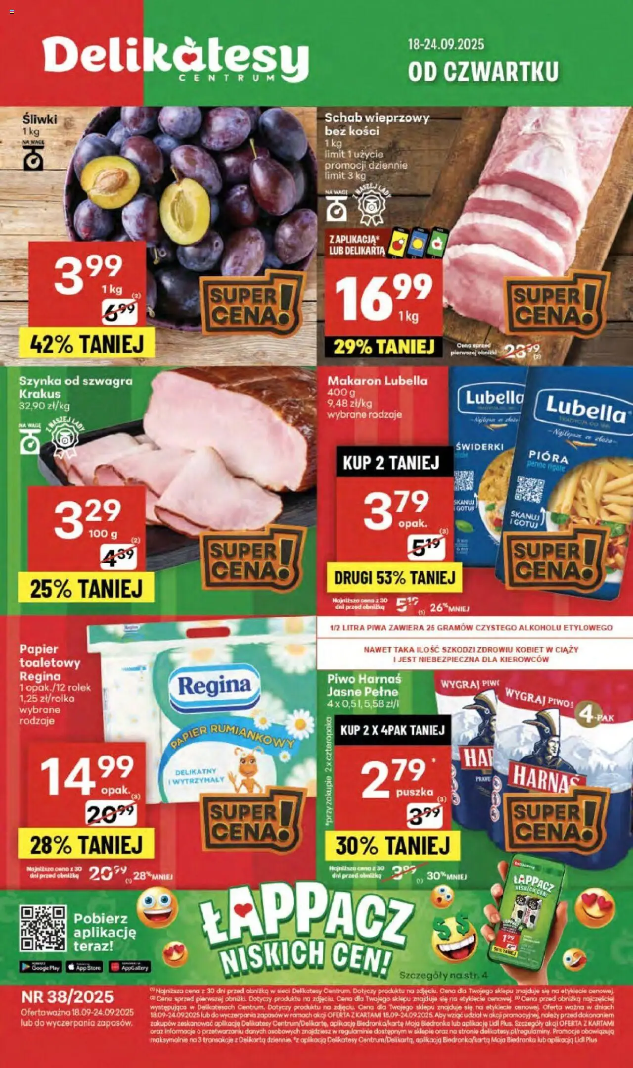 Delikatesy Centrum Gazetka - strona 1- ważny od 18.09.2025