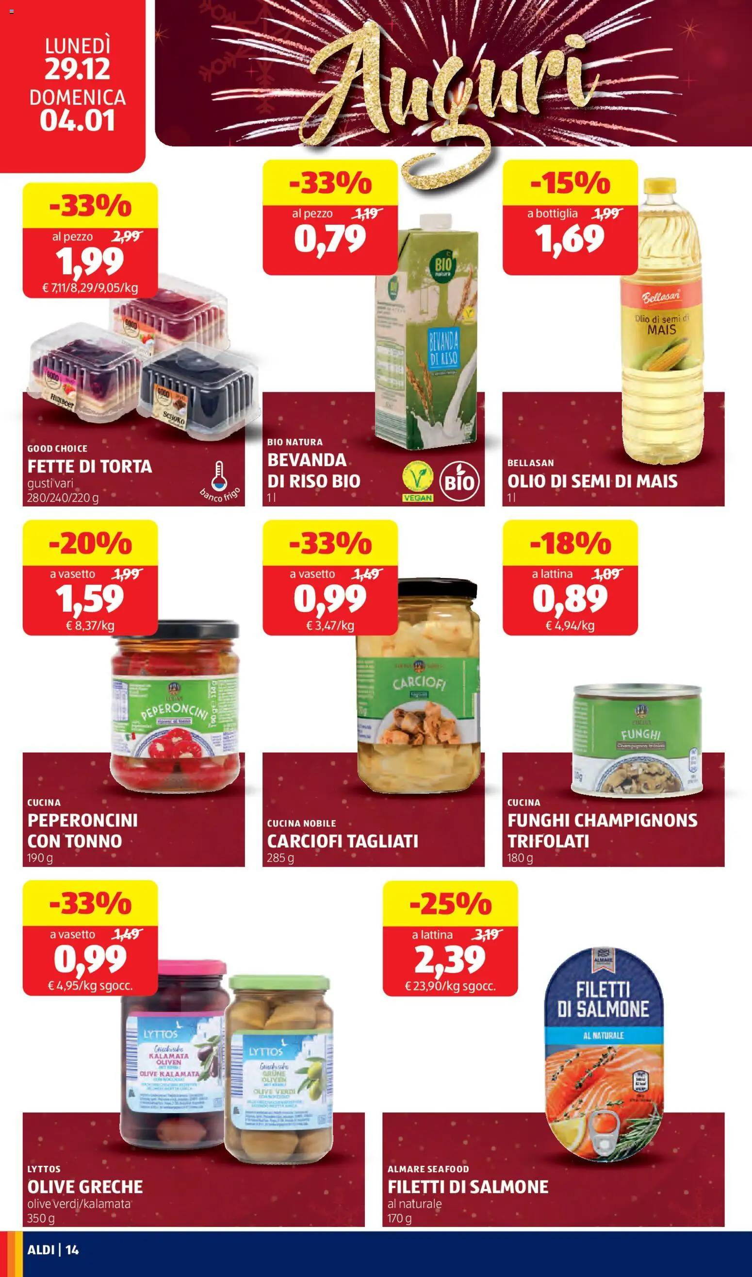 Volantino Aldi	 - pagina 14 - valido dal 29/12/2025