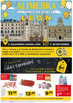 Vista previa del folleto Alimerka - Reapertura válido desde 11/09/2025