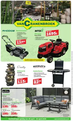 Van Cranenbroek folder geldig vanaf 06/04/2026