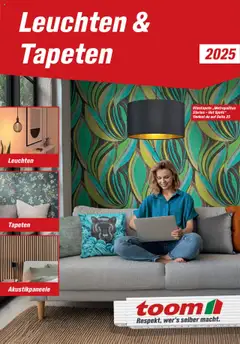 Vorschau Toom Baumarkt Leuchten & Tapeten  gültig ab 01.09.2025