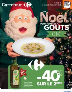 Aperçu Carrefour Noël pour tous les goûts valable à partir du 16/12/2025