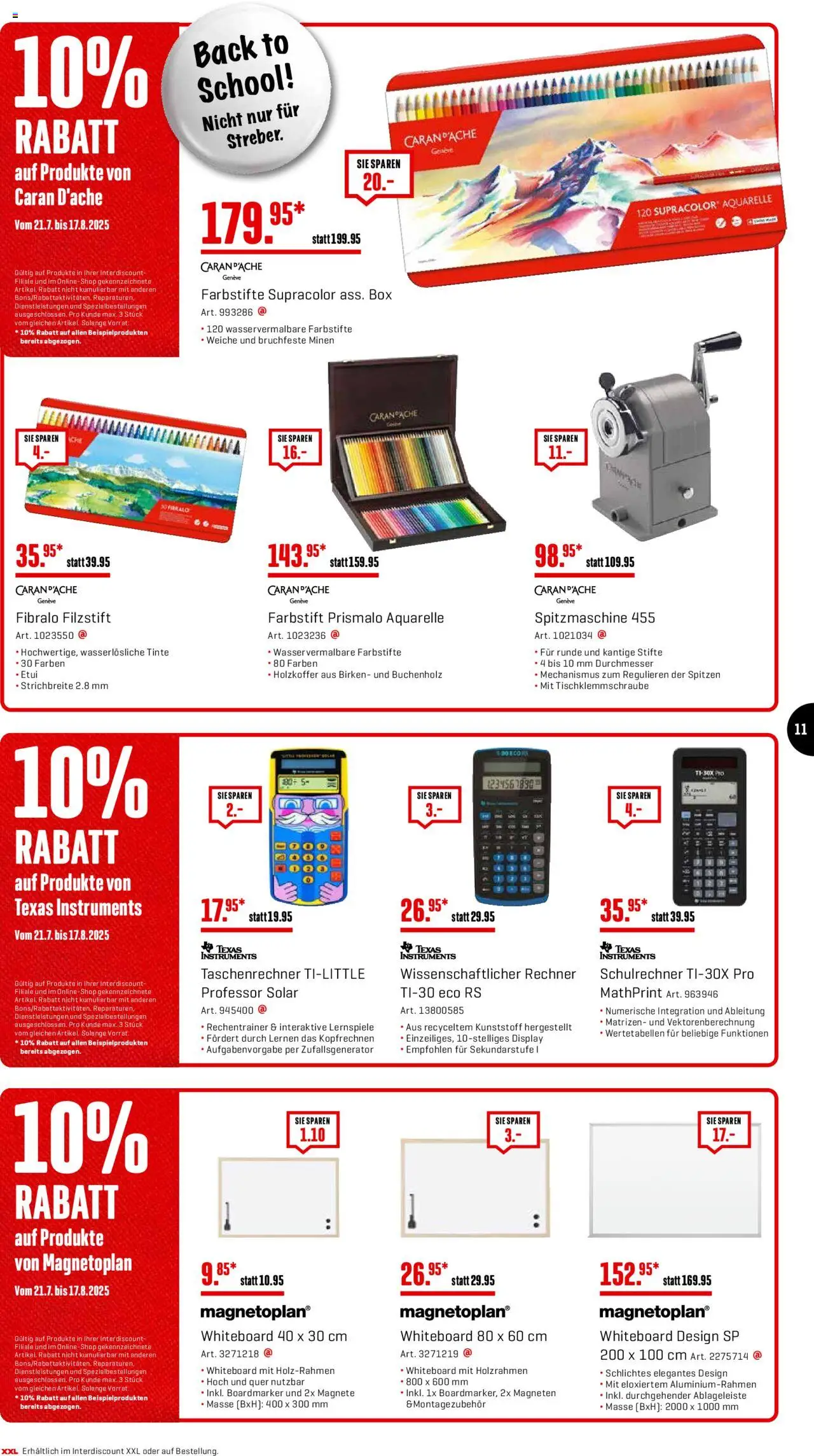 Interdiscount Aktionen - Seite 11- gültig ab 21.07.2025