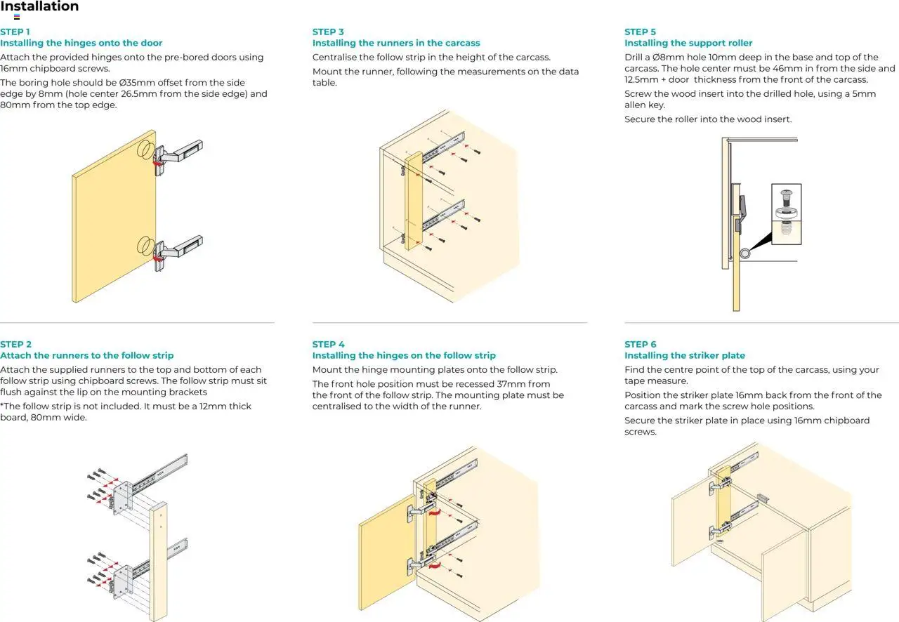 Gelmar 1 Door Pocket Door System - page 2- valid from 01/05/2025