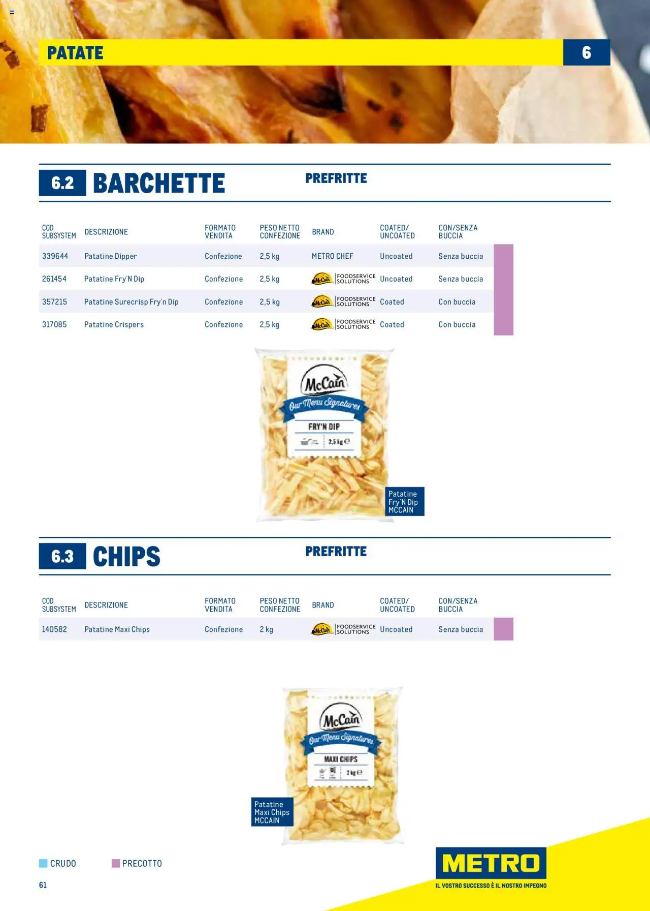 Metro Surgelati 2025 catalogo - pagina 61 - valido dal 30/06/2025
