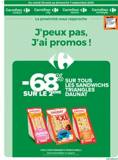 Aperçu Carrefour City catalogue J’peux pas, j’ai promos ! valable à partir du 26/08/2025