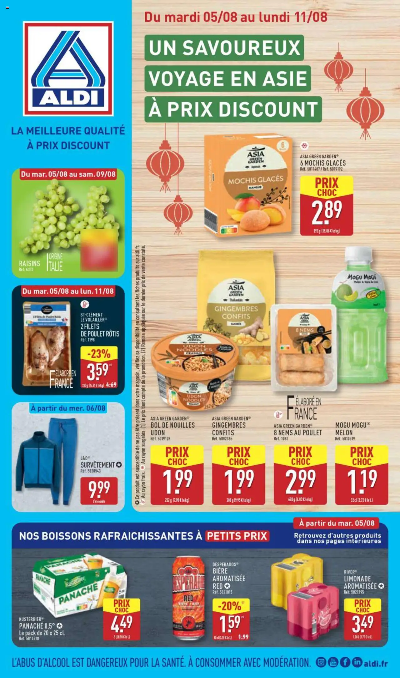Aldi catalogue semaine 32 - page 1 - valable à partir du 05/08/2025