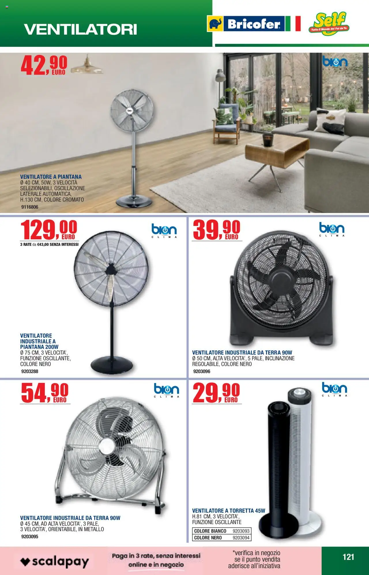 Bricofer Primavera - Estate catalogo - pagina 121 - valido dal 27/05/2025